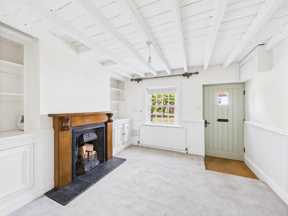 Living room, fireplace
