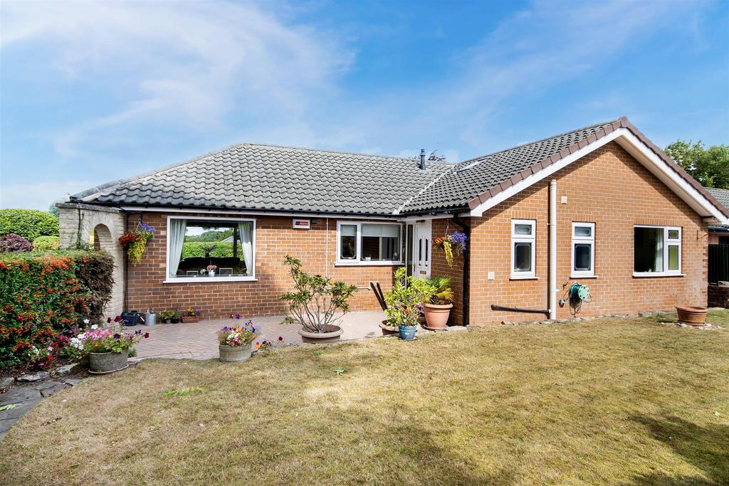 Rear of property