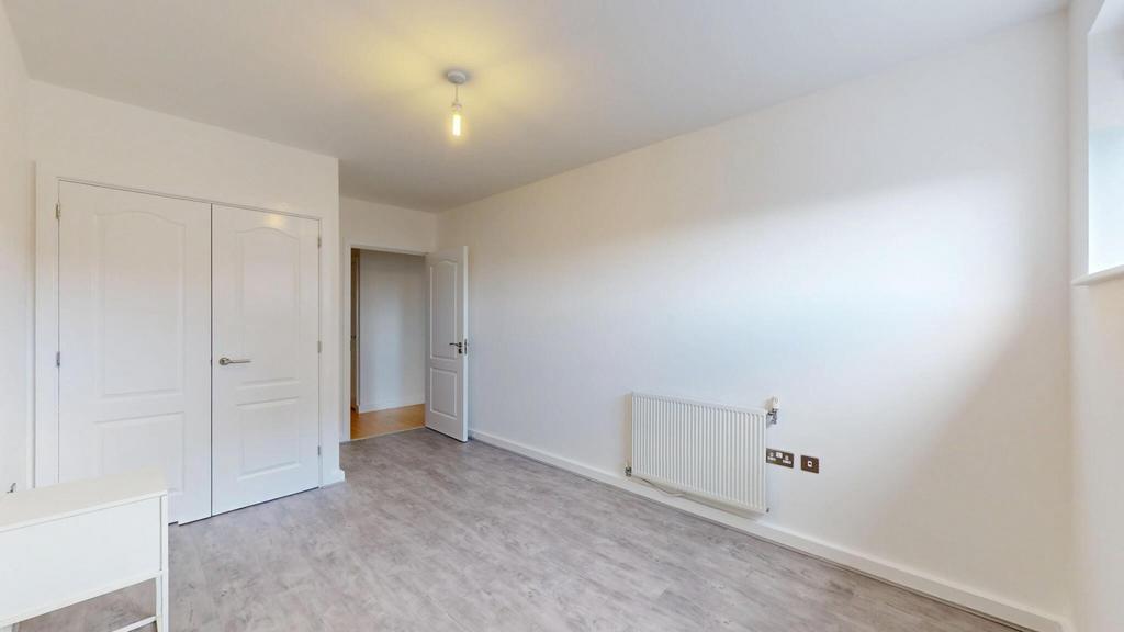 Bright and clean minimalist room with light-col...