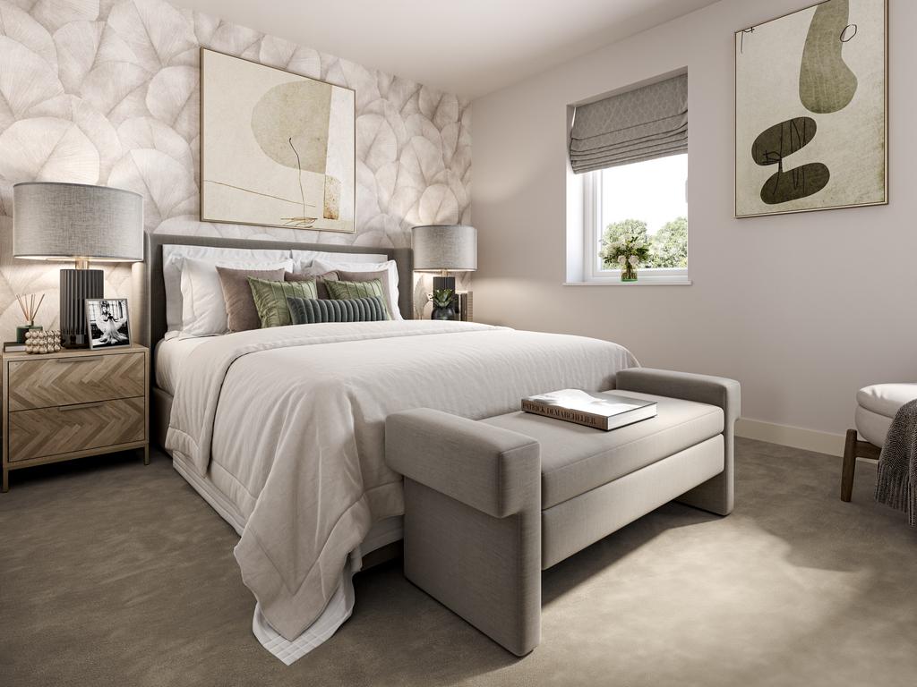 Typical main bedroom