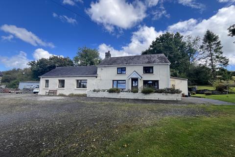3 bedroom property with land for sale, Crugybar, Llanwrda, Carmarthenshire.