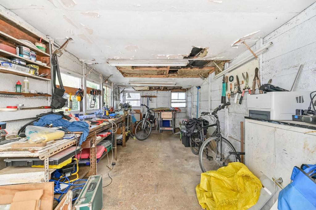 Garage interior, garage
