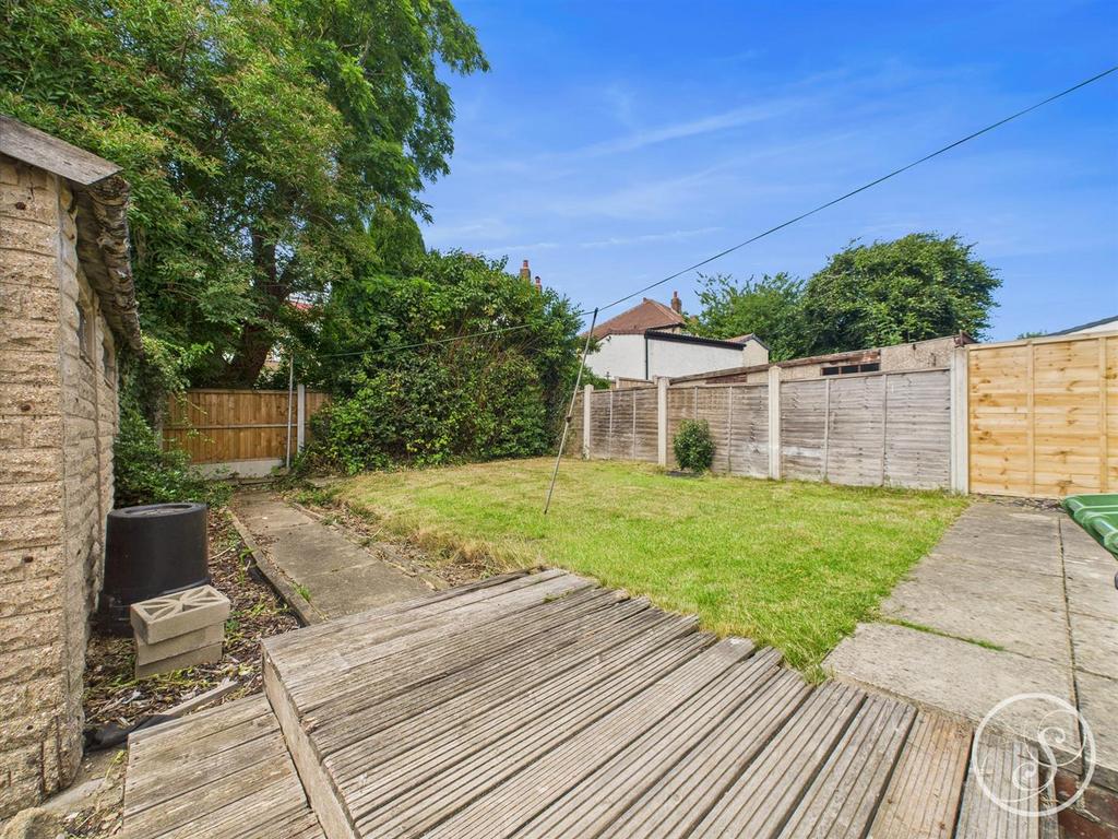 Rear garden