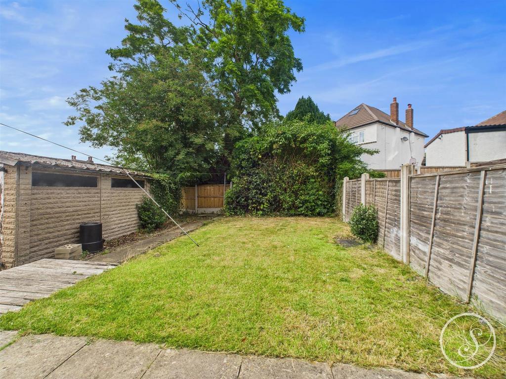 Rear garden