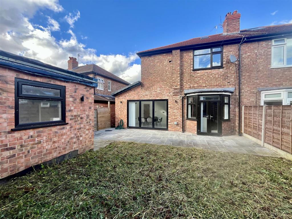 Rear of Property