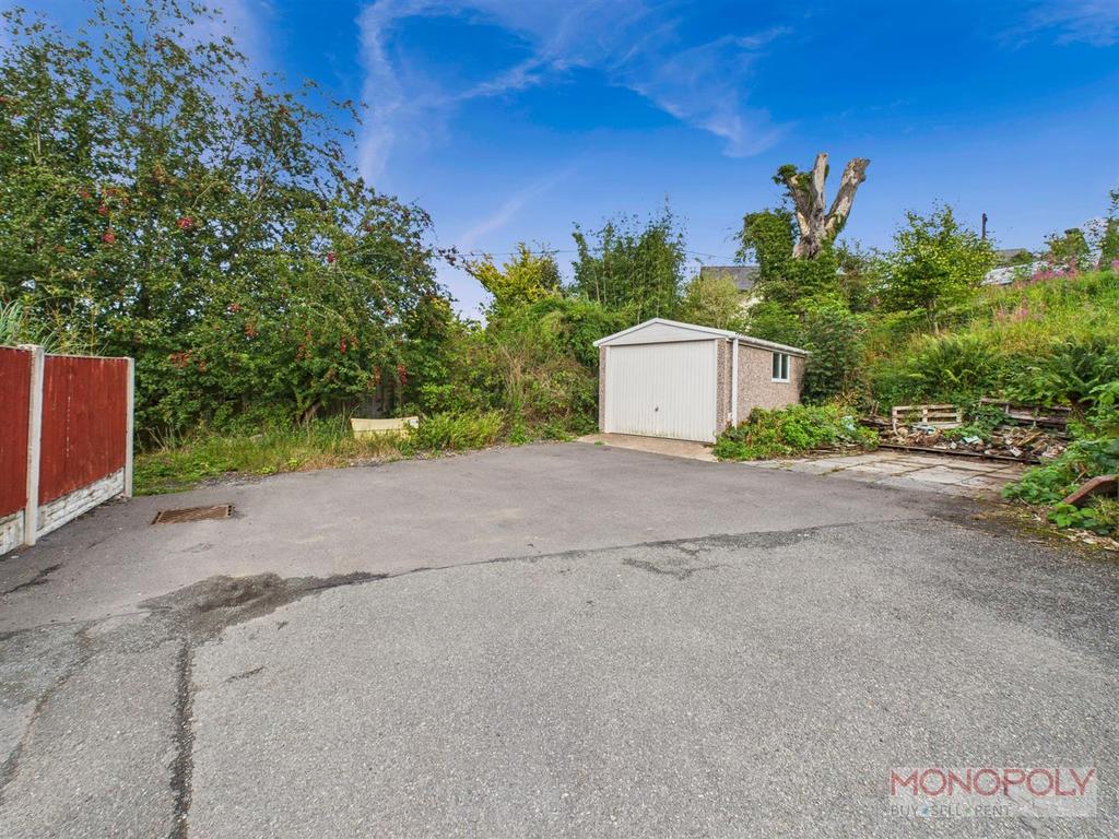 Garage and additional parking space