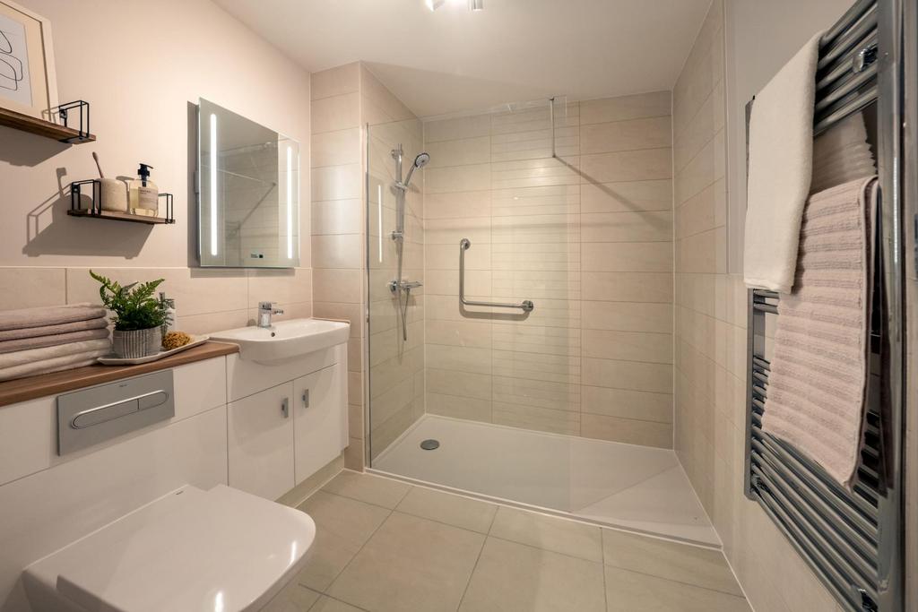 Show home shower room