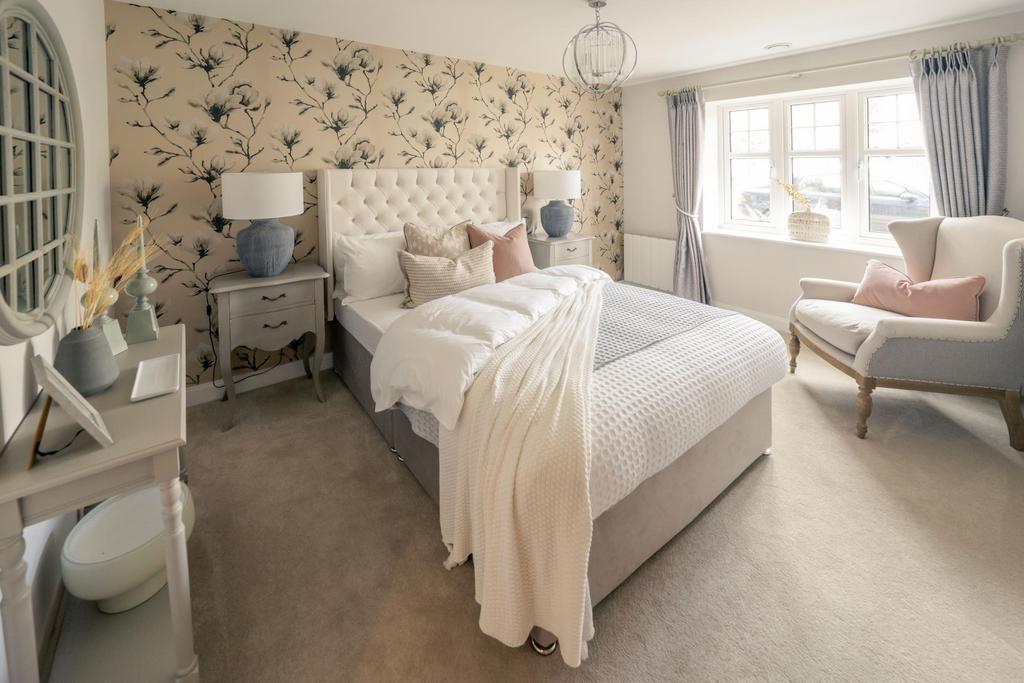 Show home second bedroom