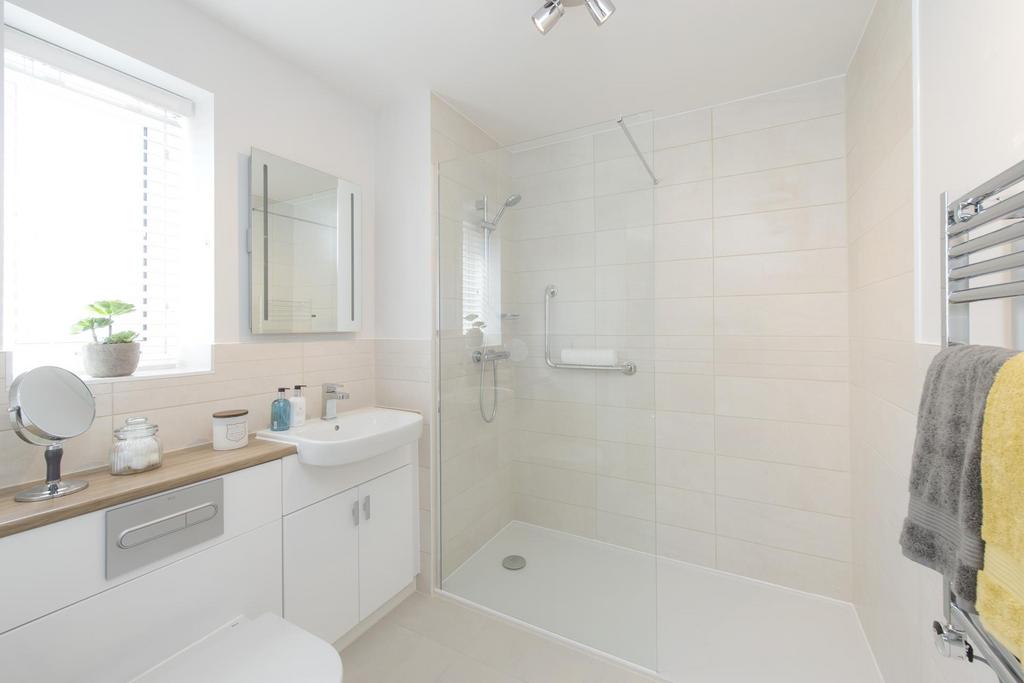 Typical shower room