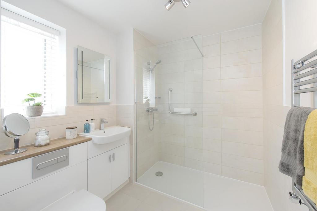Typical shower room