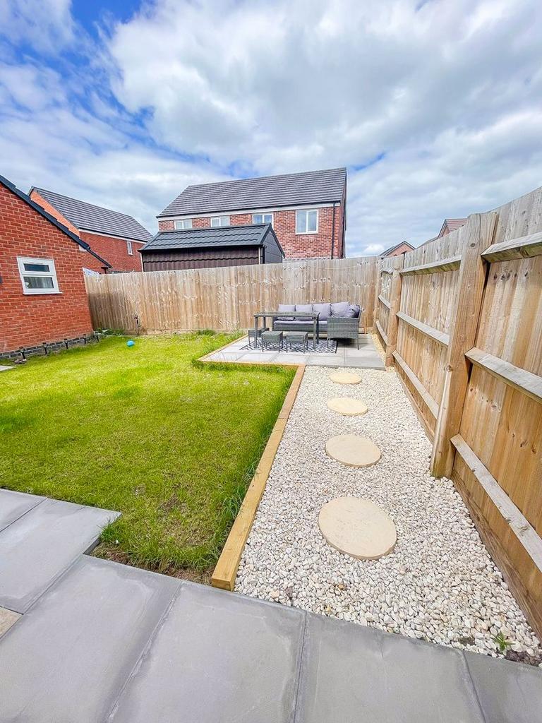 Rear garden