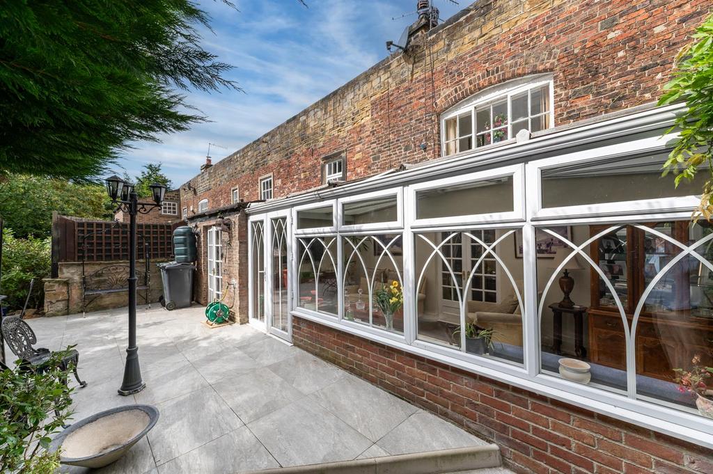 Rear patio
