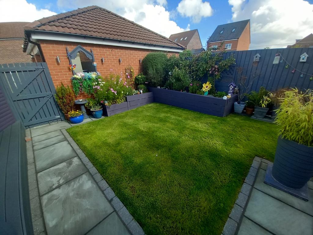 Rear garden