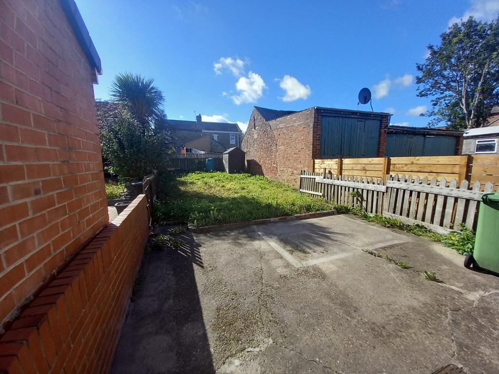 Rear garden