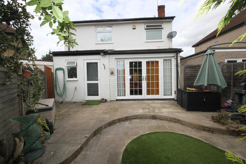 Rear of house