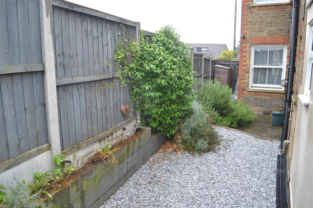 Rear of property