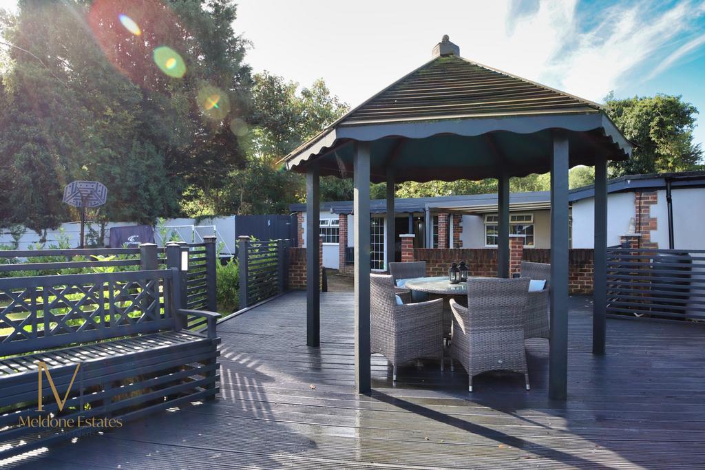 Garden seating Area