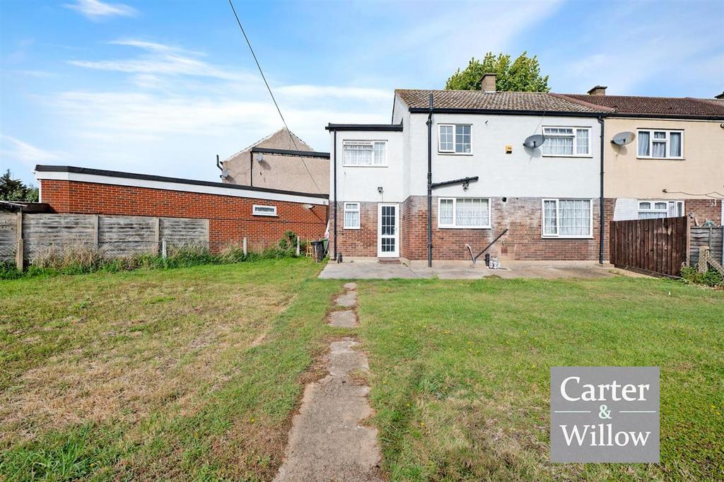 Private rear garden