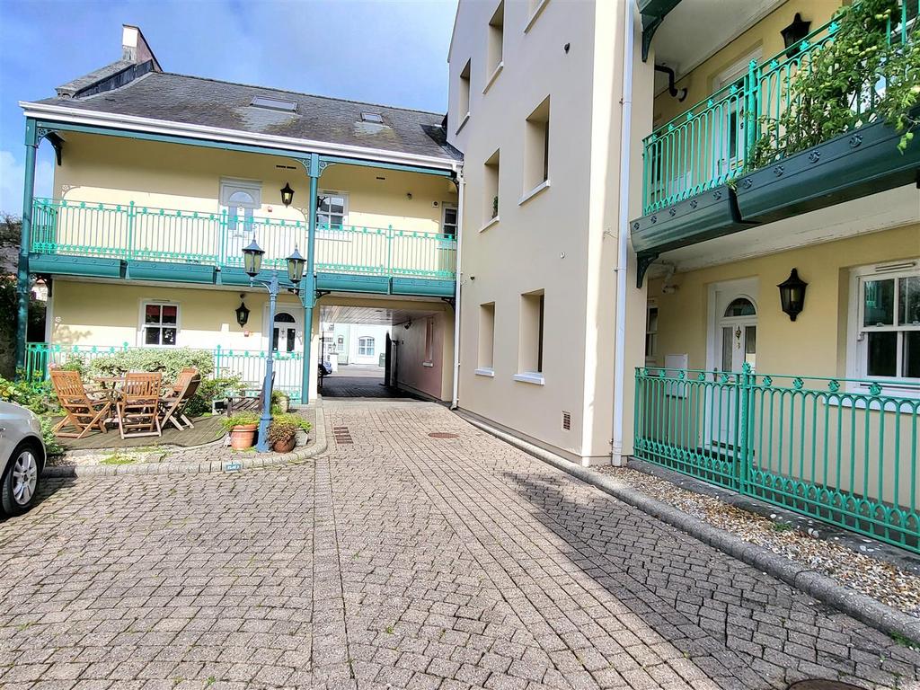 Rear Courtyard &amp; Parking
