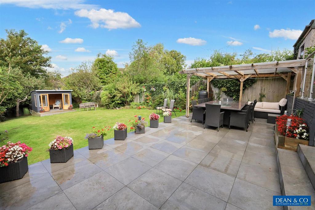 Rear garden