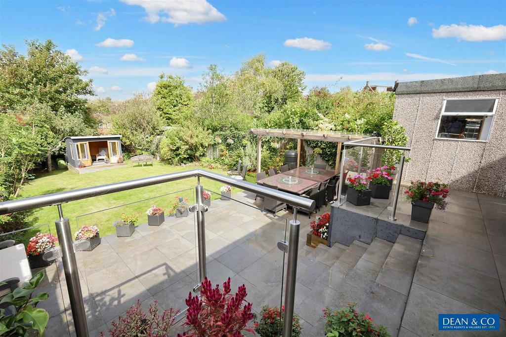 Rear garden