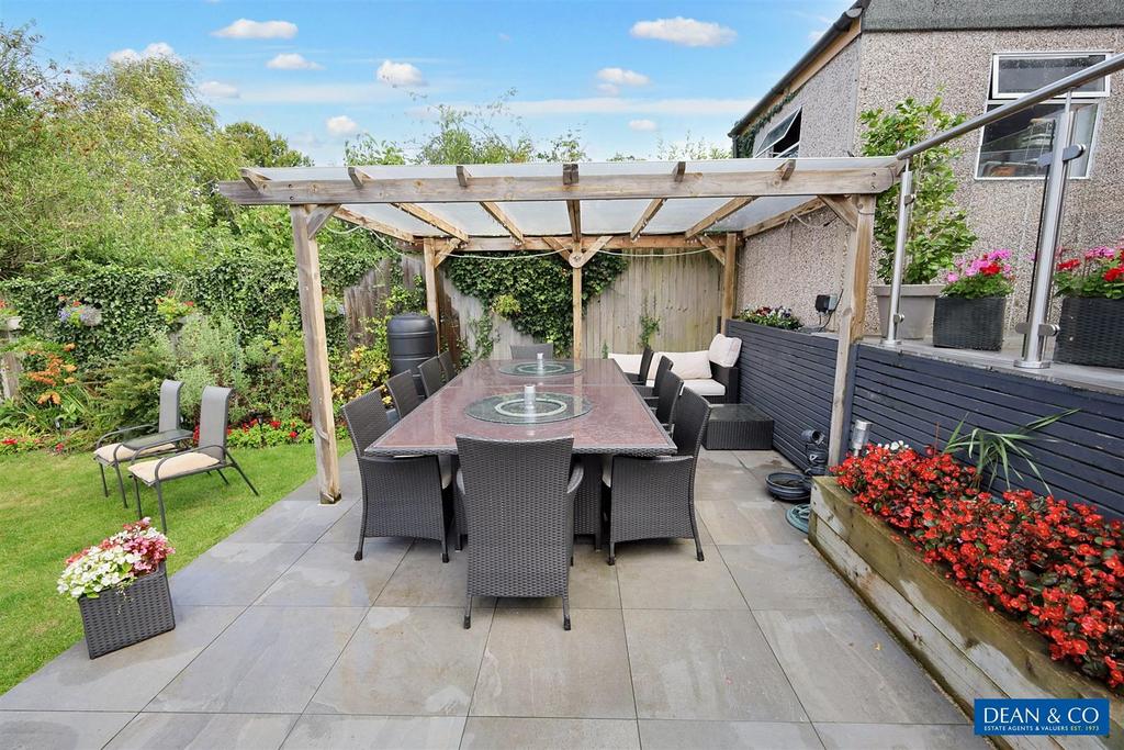 Rear garden