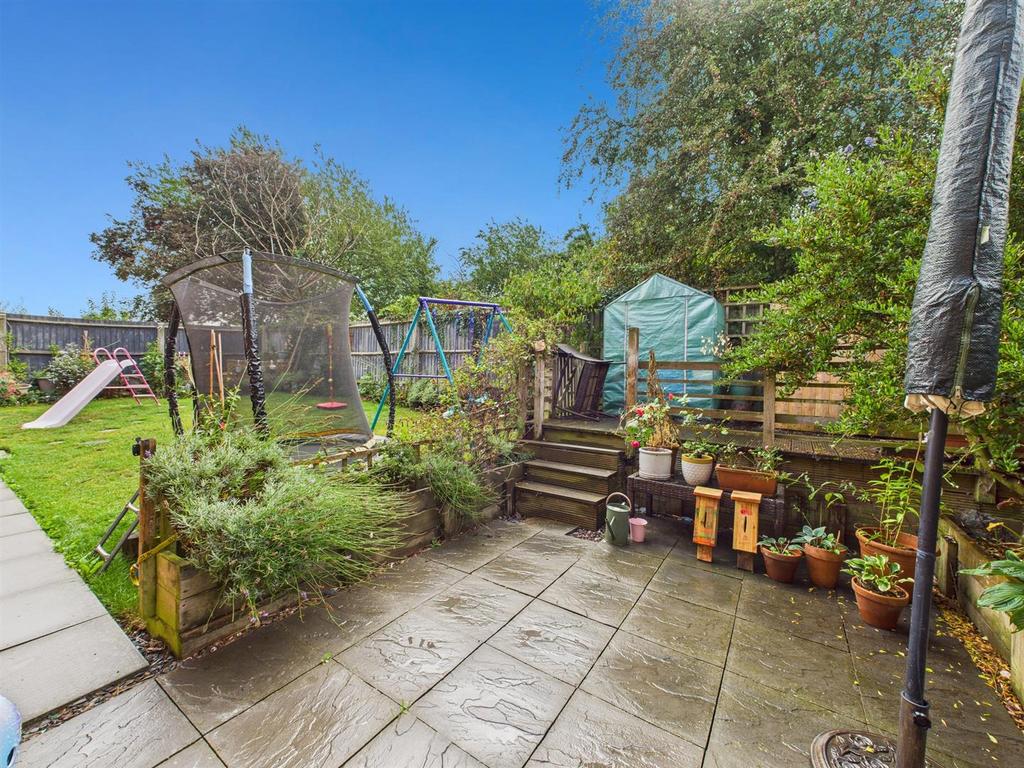 Rear patio