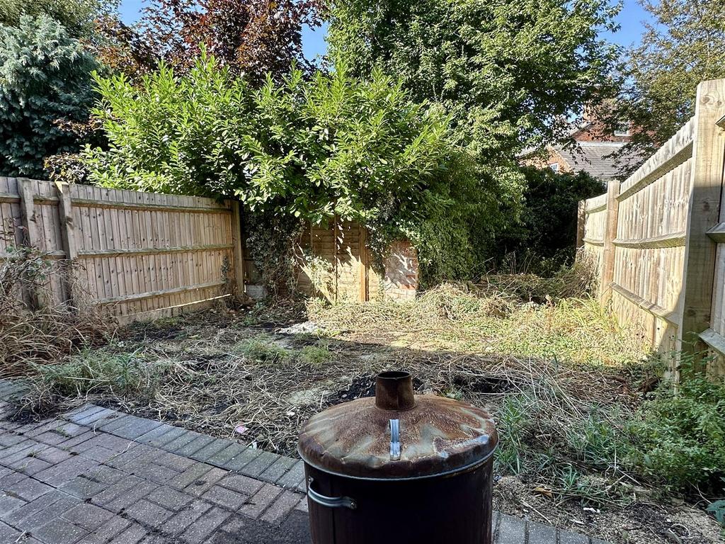 Rear garden