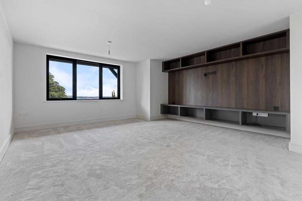 Lounge/media wall
