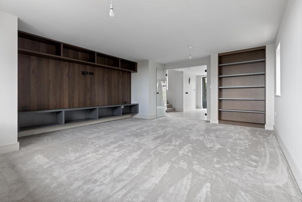 Lounge/media wall/bookcase