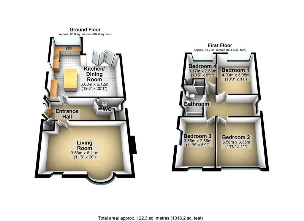 3 D Floor Plan