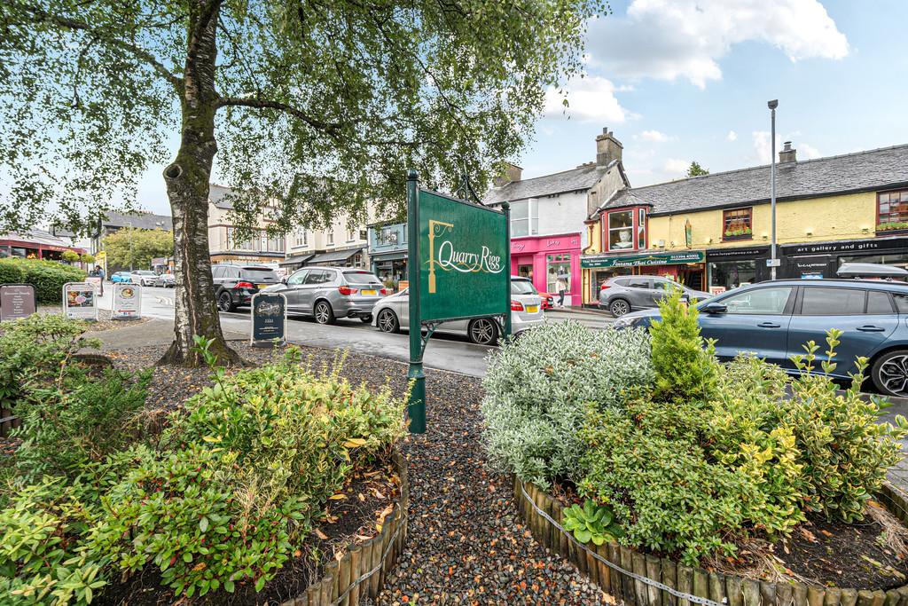Shopping Area and Parking Area