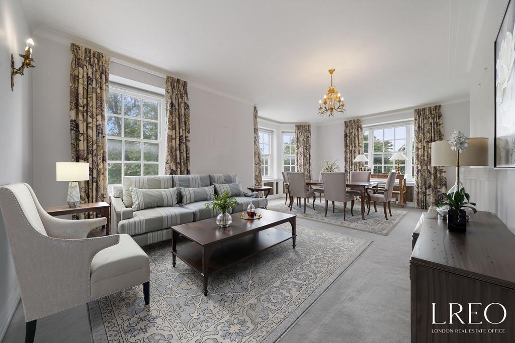 Reception Virtually Staged