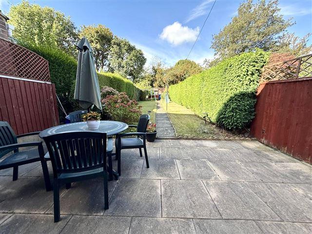 Rear garden