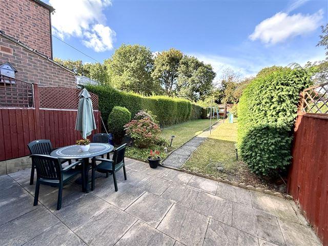 Rear garden