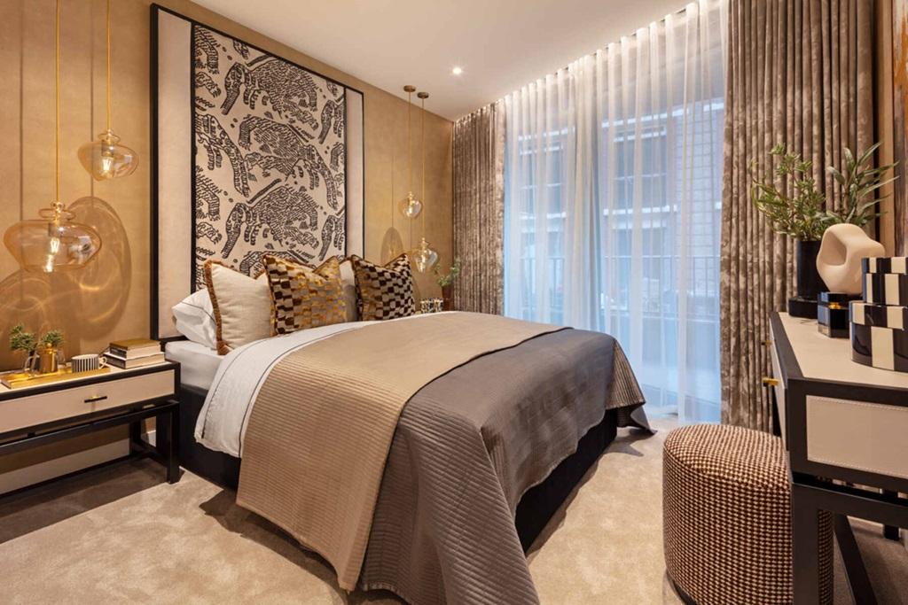 Luxurious bedrooms to retreat to