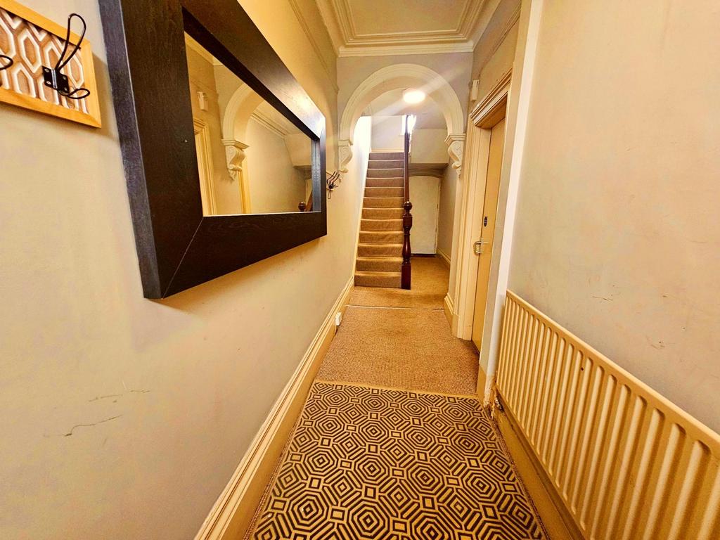 An inviting view of the entrance area leading t...