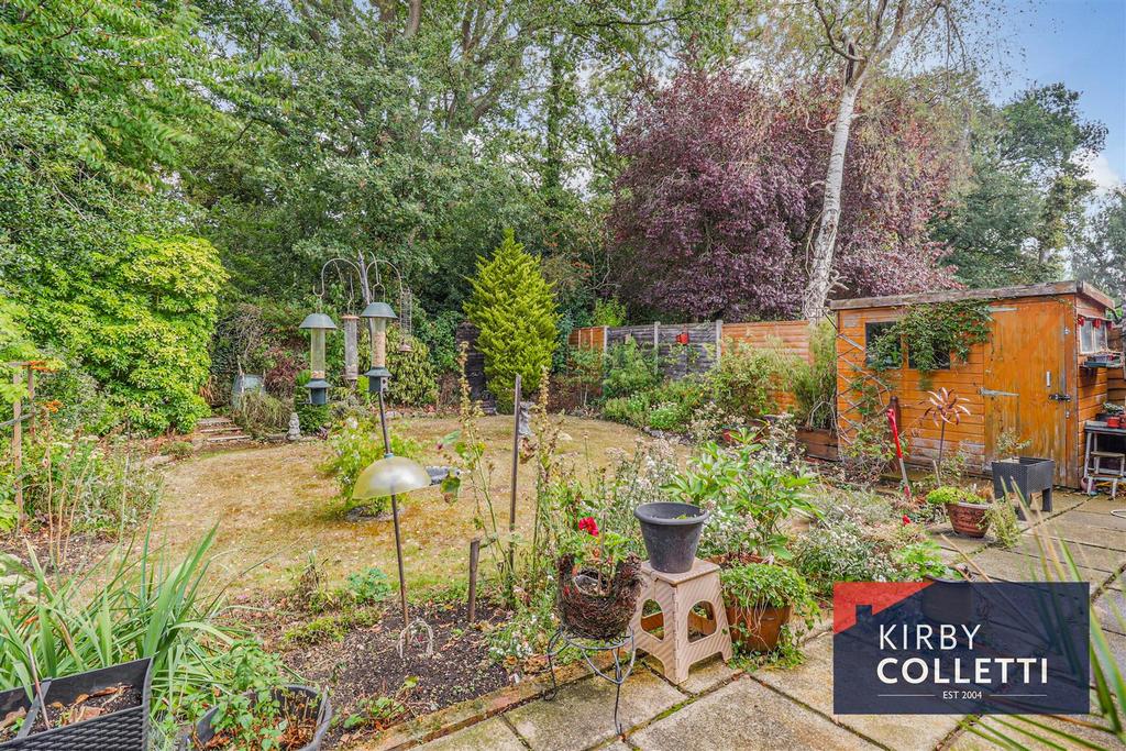 Rear garden