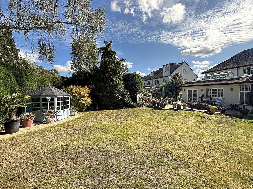 Rear garden