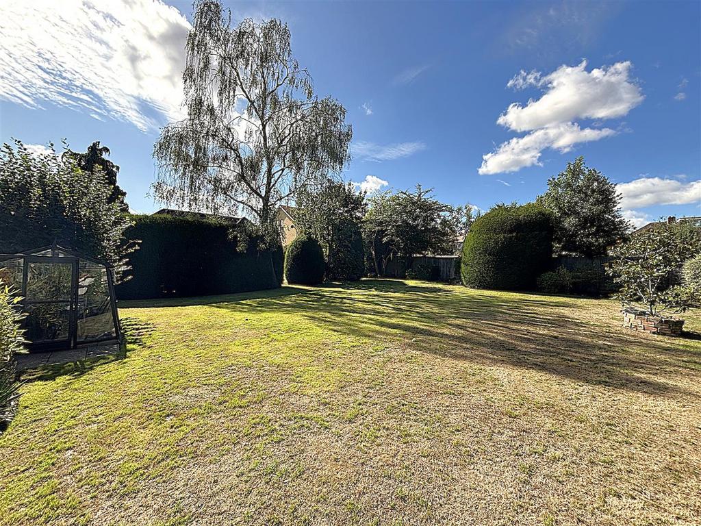 Rear garden
