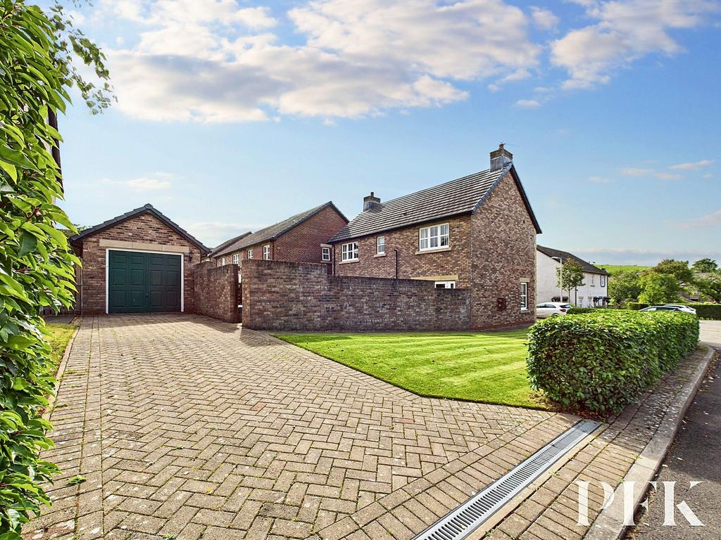 Driveway and Garage