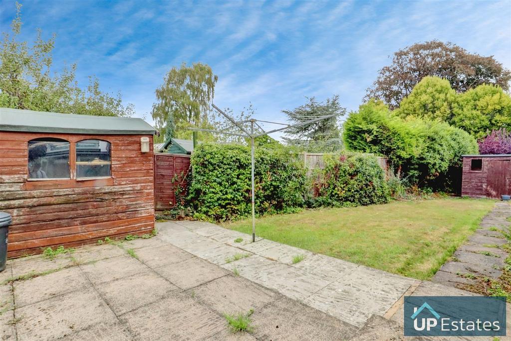 Rear garden