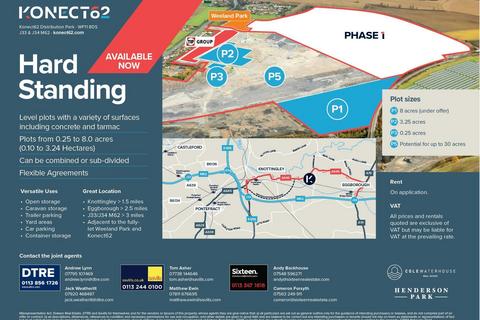 Land to rent, Glebelands Knottingley WF11 8DS