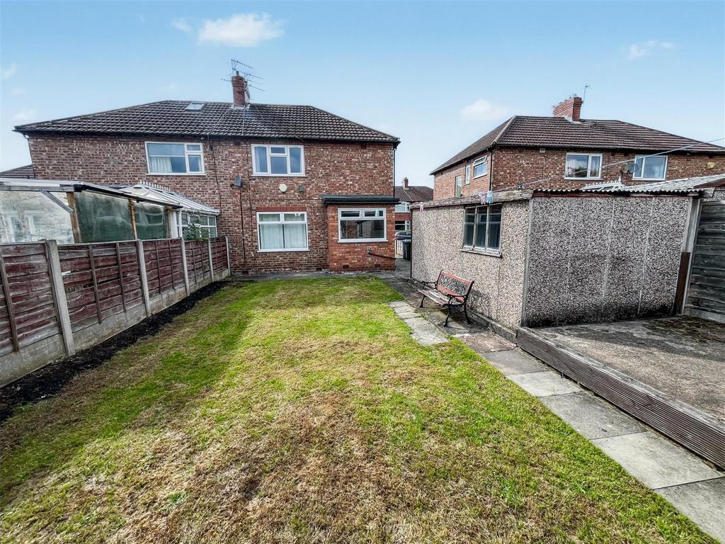 Rear of Property