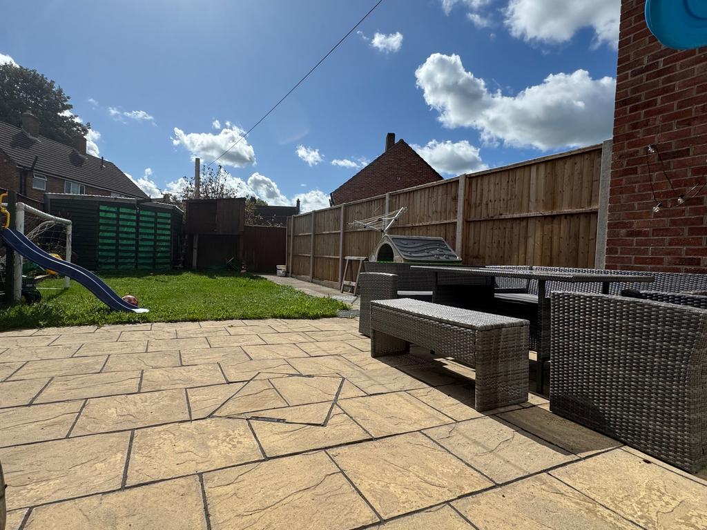 Rear garden
