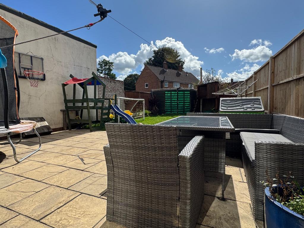 Rear garden