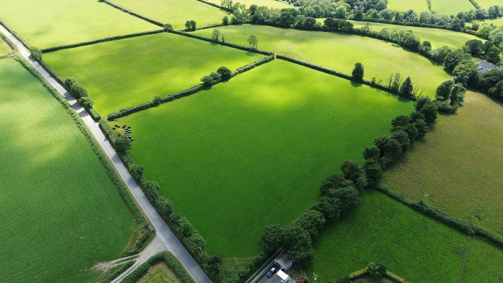 Drone photos of the land