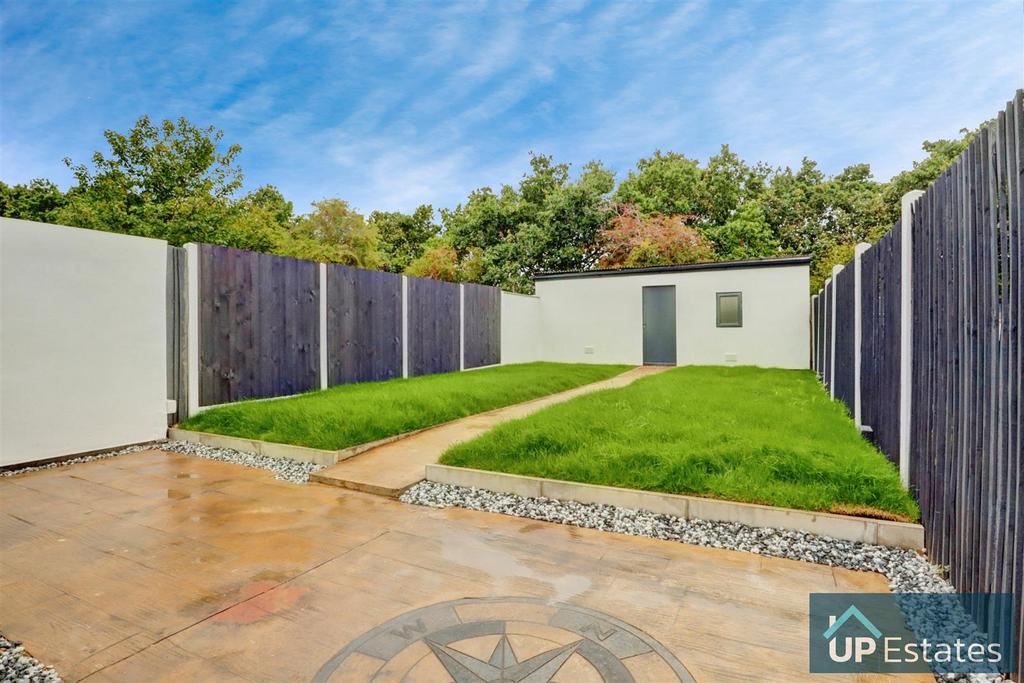 Rear garden