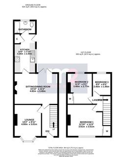 3 bedroom terraced house for sale, Collingwood Road, Newport NP19