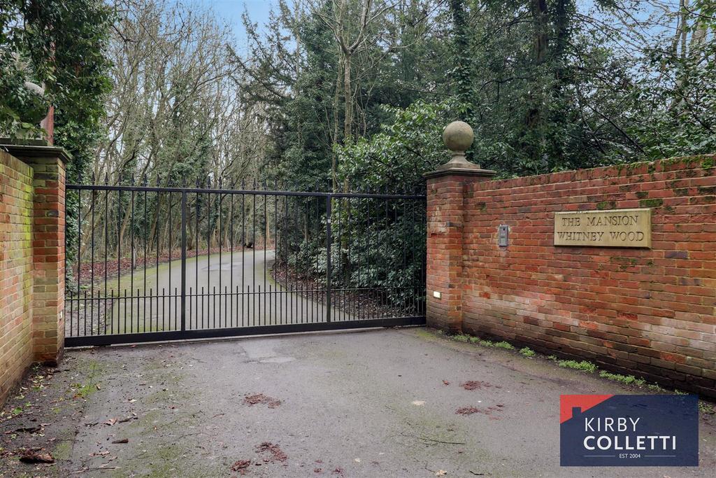 Gated entrance